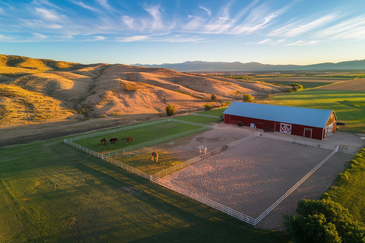Horse property with irrigated pastures and mountain views in Malheur County, Oregon