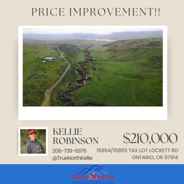 🌲 80 acres of privacy, adventure, and endless possibilities—now offered at $210,000!
This incredible property features two parcels of secluded land, abundant wildlife, rolling terrain, and plenty of room to create your own getaway. Whether you're looking for a recreational retreat, hunting property, or simply a place to escape and unwind, this one is worth a look!

📲 Call or text 208-739-6876 for more details today!

 #kellierobinsonrealtor #kellierobinson 
#licensedinoregonandidaho #treasurevalleyhomes #theflipitchick #idaho #oregon #localrealtor #oregonliving #idahofarmandranch #oregonfarmandranch #gettin2idaho #truenorthrealestategroup #topidahorealtor #toporegonrealtor 
#equalhousingopportunity #equestrianpropertyspecialist #investment #equinelandandranch #horseproperty #acreage