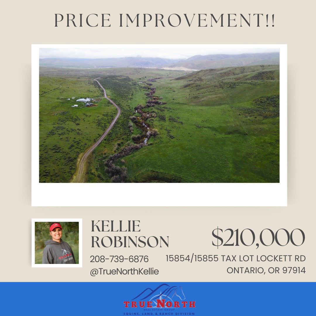 🌲 80 acres of privacy, adventure, and endless possibilities—now offered at $210,000!
This incredible property features two parcels of secluded land, abundant wildlife, rolling terrain, and plenty of room to create your own getaway. Whether you're looking for a recreational retreat, hunting property, or simply a place to escape and unwind, this one is worth a look!

📲 Call or text 208-739-6876 for more details today!

 #kellierobinsonrealtor #kellierobinson 
#licensedinoregonandidaho #treasurevalleyhomes #theflipitchick #idaho #oregon #localrealtor #oregonliving #idahofarmandranch #oregonfarmandranch #gettin2idaho #truenorthrealestategroup #topidahorealtor #toporegonrealtor 
#equalhousingopportunity #equestrianpropertyspecialist #investment #equinelandandranch #horseproperty #acreage